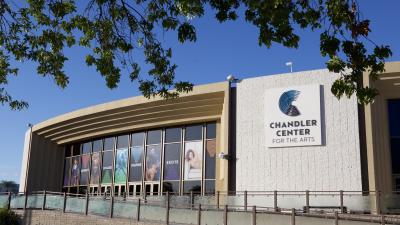 View of the exterior of the CCA - Make a Gift