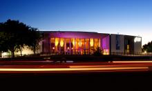 CCA Exterior at night